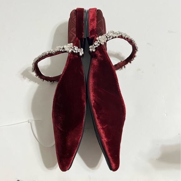 Birdies The Swan - Wine Gem Bracelet Size 7 - Picture 11 of 15